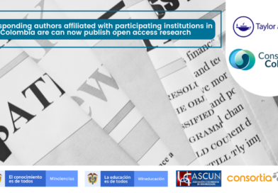 Corresponding authors affiliated with participating institutions in Colombia are can now publish open access research